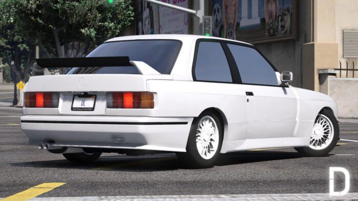 BMW M3 E30 1990 | Debadged | Template | Tuning