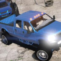 Ford F-350 Super Duty Truck + Trailer | Debadged