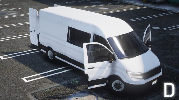 Volkswagen Crafter 2022 | Debadged | Template