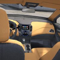 Chevrolet Cruze RS 2018 | Debadged | Template