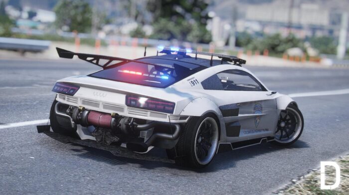 Highway Patrol Police Vanilla Car Pack | 5 Vehicles | Templates