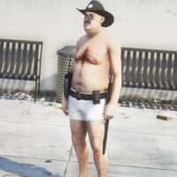 Fat Police Sheriff