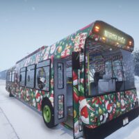 Christmas Bus | Template