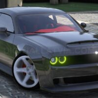 Dodge Challenger SRT Demon Widebody | Debadged | Template