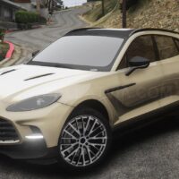 Aston Martin DBX 707 2023 | Debadged | Template