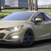 Chevrolet Cruze RS 2018 | Debadged | Template
