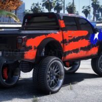 Vapid Caracara 4x4 Lifted + Trailer | Template | Tuning | Custom Sound