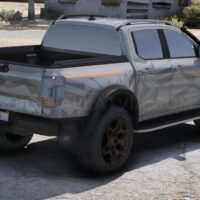 Ford Ranger Wildtrak 2023 | Debadged | Template