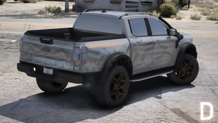 Ford Ranger Wildtrak 2023 | Debadged | Template