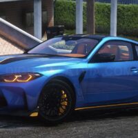BMW M4 CSL 2023 | Debadged | Template