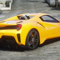 Ferrari 488 Pista Spider | Debadged | Template