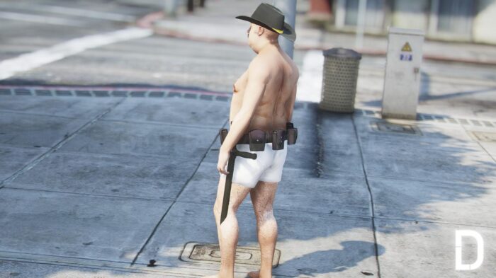 Fat Police Sheriff