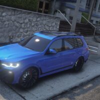 BMW X7 2022 | Debadged | Template