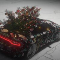 Dodge Charger Hellcat Christmas | Template | Debadged