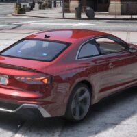 Audi RS5 Police 2022 | Debadged | Template