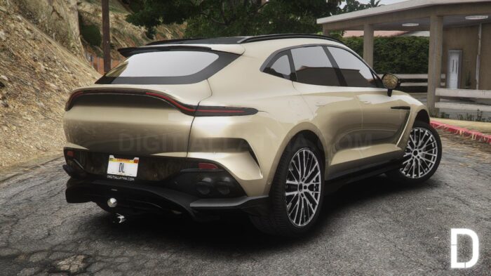Aston Martin DBX 707 2023 | Debadged | Template