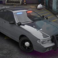 Vapid Police Cruiser Unmarked | Template