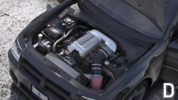 Dodge Magnum SRT8 2008 | Debadged