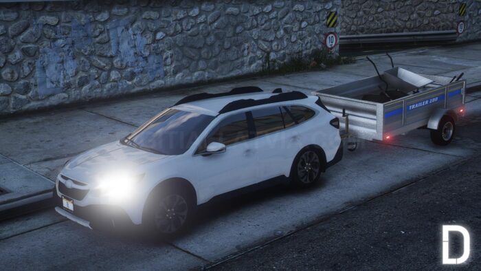 Subaru Outback 2020 | Debadged | Template