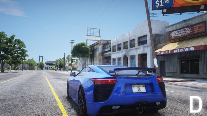 Lexus LFA | Debadged | Template | Tuning | Animated Spoiler