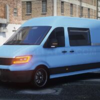 Volkswagen Crafter 2022 | Debadged | Template