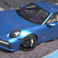 Porsche 911 (992) Turbo S 2021 | Debadged | Template