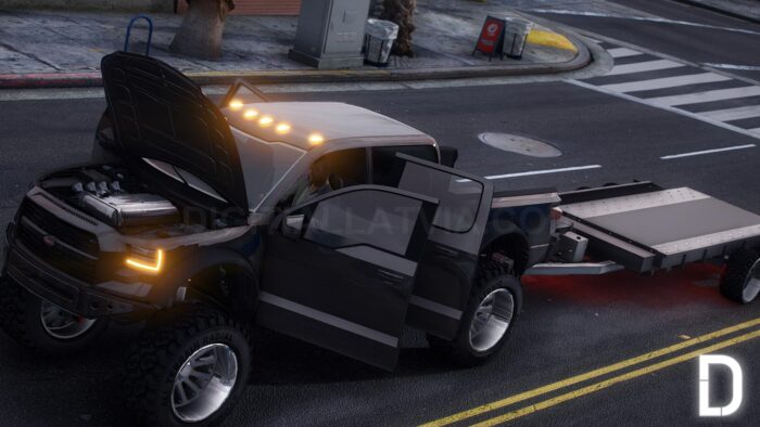 Vapid Caracara 4x4 Lifted + Trailer | Template | Tuning | Custom Sound