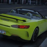 Mercedes-Benz AMG GT R Roadster 2020 | Debadged | Animated Roof