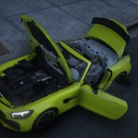 Mercedes-Benz AMG GT R Roadster 2020 | Debadged | Animated Roof
