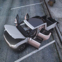 Rivian R1T 2022 | Debadged | Template