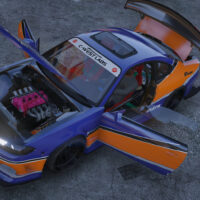 Nissan Silvia S15 F&F Tokyo Drift Mona Lisa | Debadged | Template