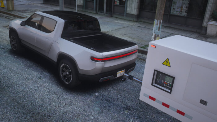 Rivian R1T 2022 | Debadged | Template