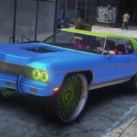 Chevrolet Impala SRT Donk 1973 | Debadged