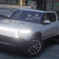 Rivian R1T 2022 | Debadged | Template