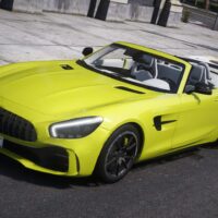 Mercedes-Benz AMG GT R Roadster 2020 | Debadged | Animated Roof