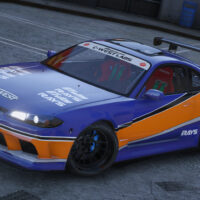 Nissan Silvia S15 F&F Tokyo Drift Mona Lisa | Debadged | Template