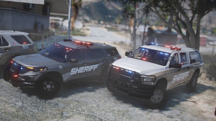 Sheriff Debadged Police Pack | 16 Vehicles | Templates