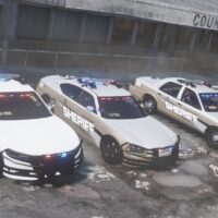 Sheriff Debadged Police Pack | 16 Vehicles | Templates