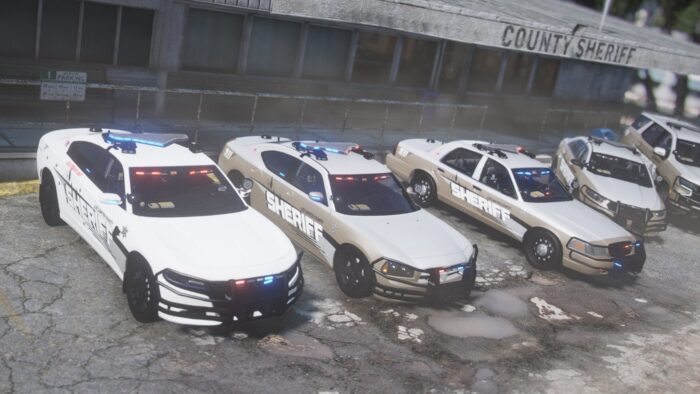 Sheriff Debadged Police Pack | 16 Vehicles | Templates