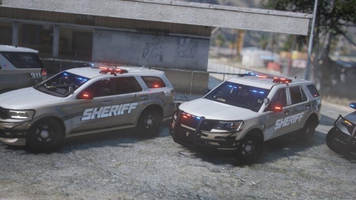 Sheriff Debadged Police Pack | 16 Vehicles | Templates