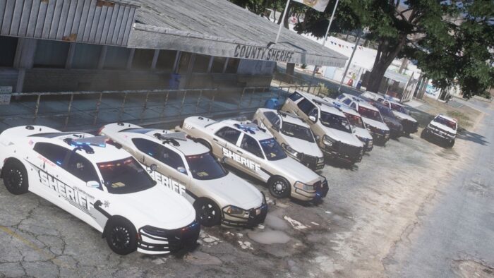 Sheriff Debadged Police Pack | 16 Vehicles | Templates