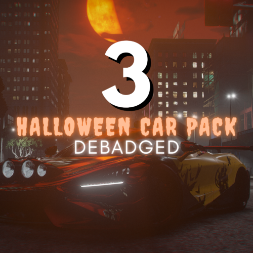 tmb_95644ee6-da45-42fa-993d-4e9c4ccb90a8.png Halloween Debadged Car Pack | 3 CARS | Templates