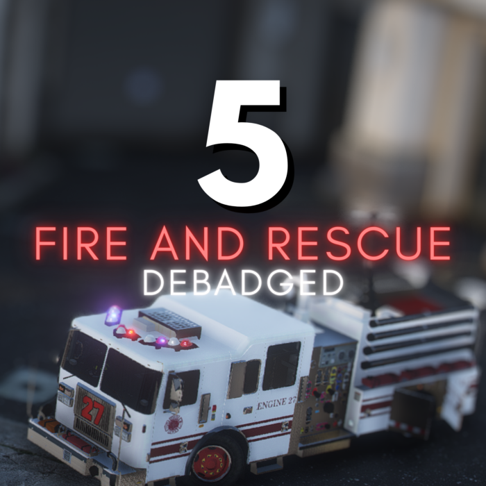 tmb_dccfe622-8f9e-4270-bb2b-a0c99c6ead05.png FIRE Debadged Car Pack | 5 Vehicles | Templates